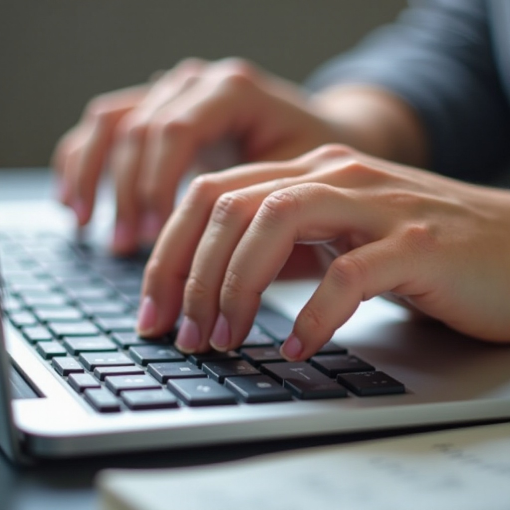 how to type arrow