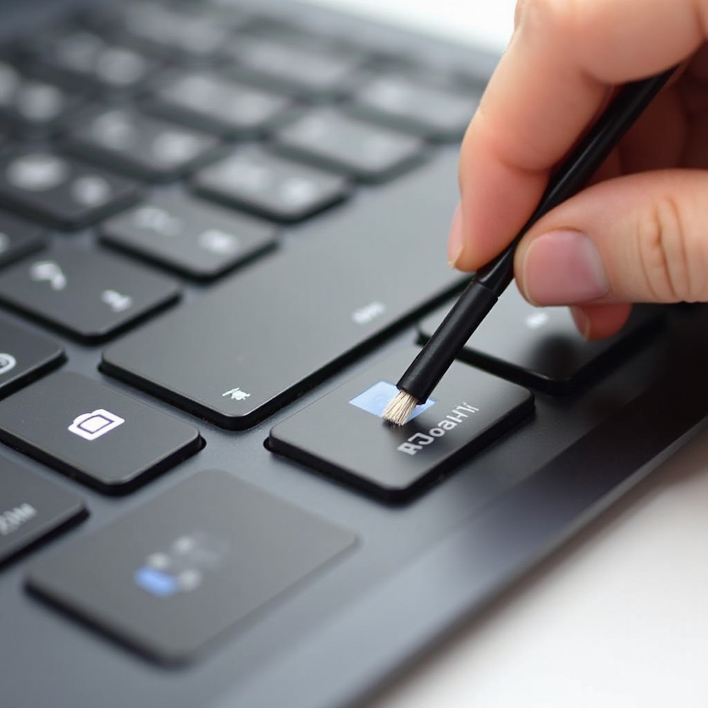 how to clean macbook keys