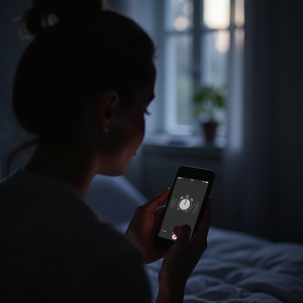 alarm on iphone quiet