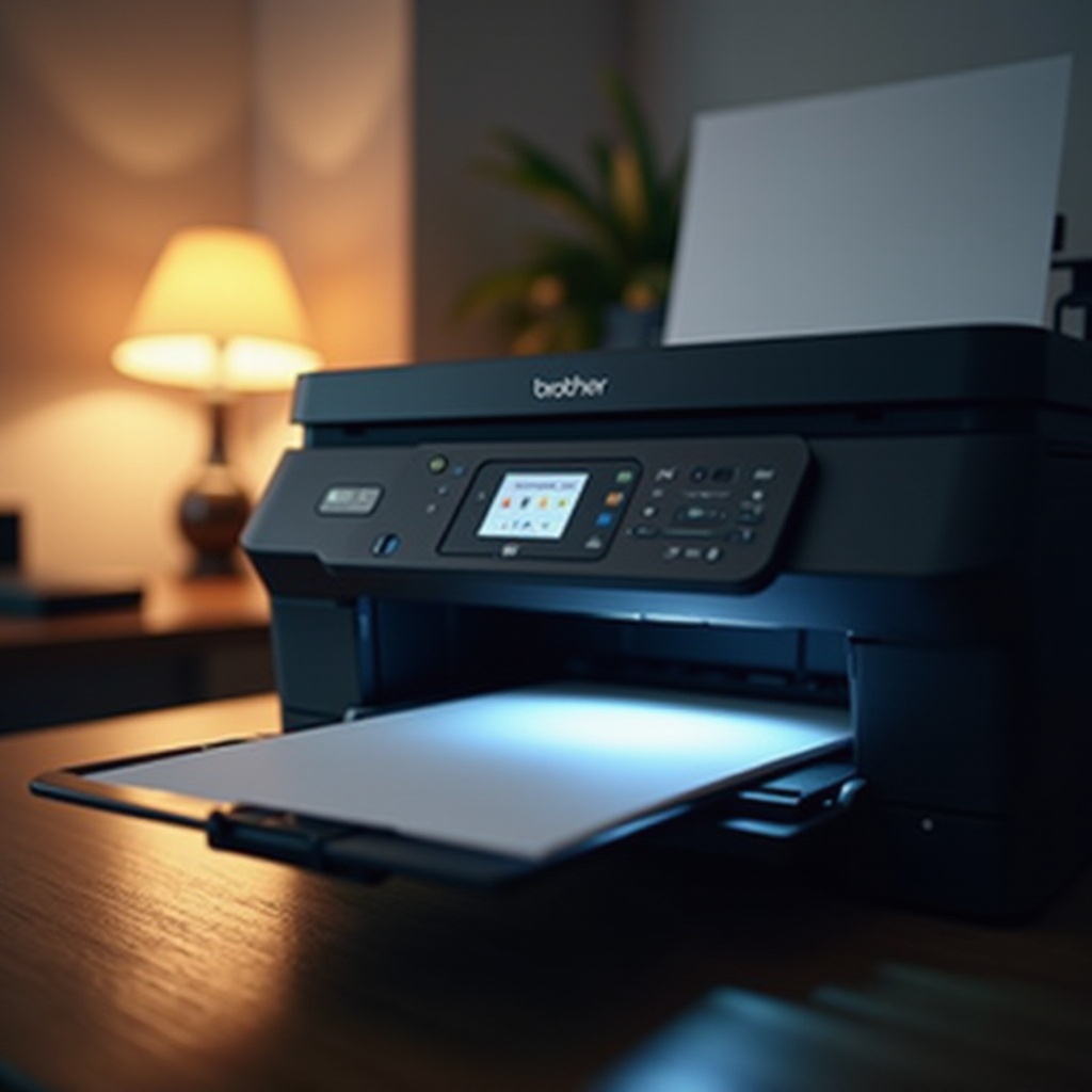 how to unjam brother printer