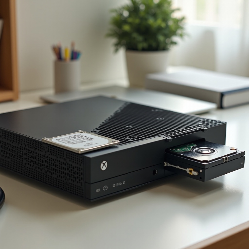 how to remove xbox 360 hard drive