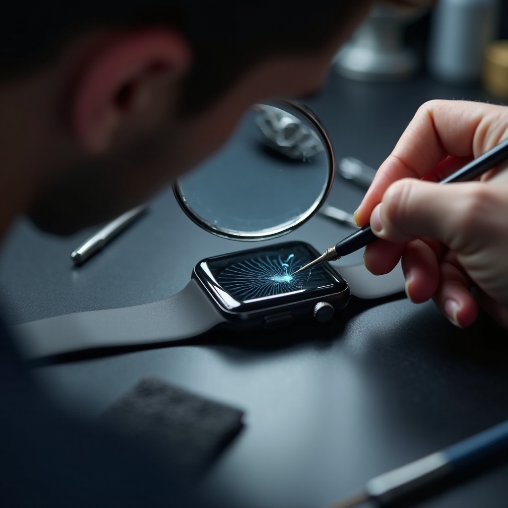 can apple watch screen be fixed