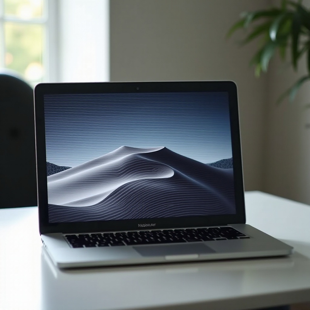 macbook air horizontal lines on screen